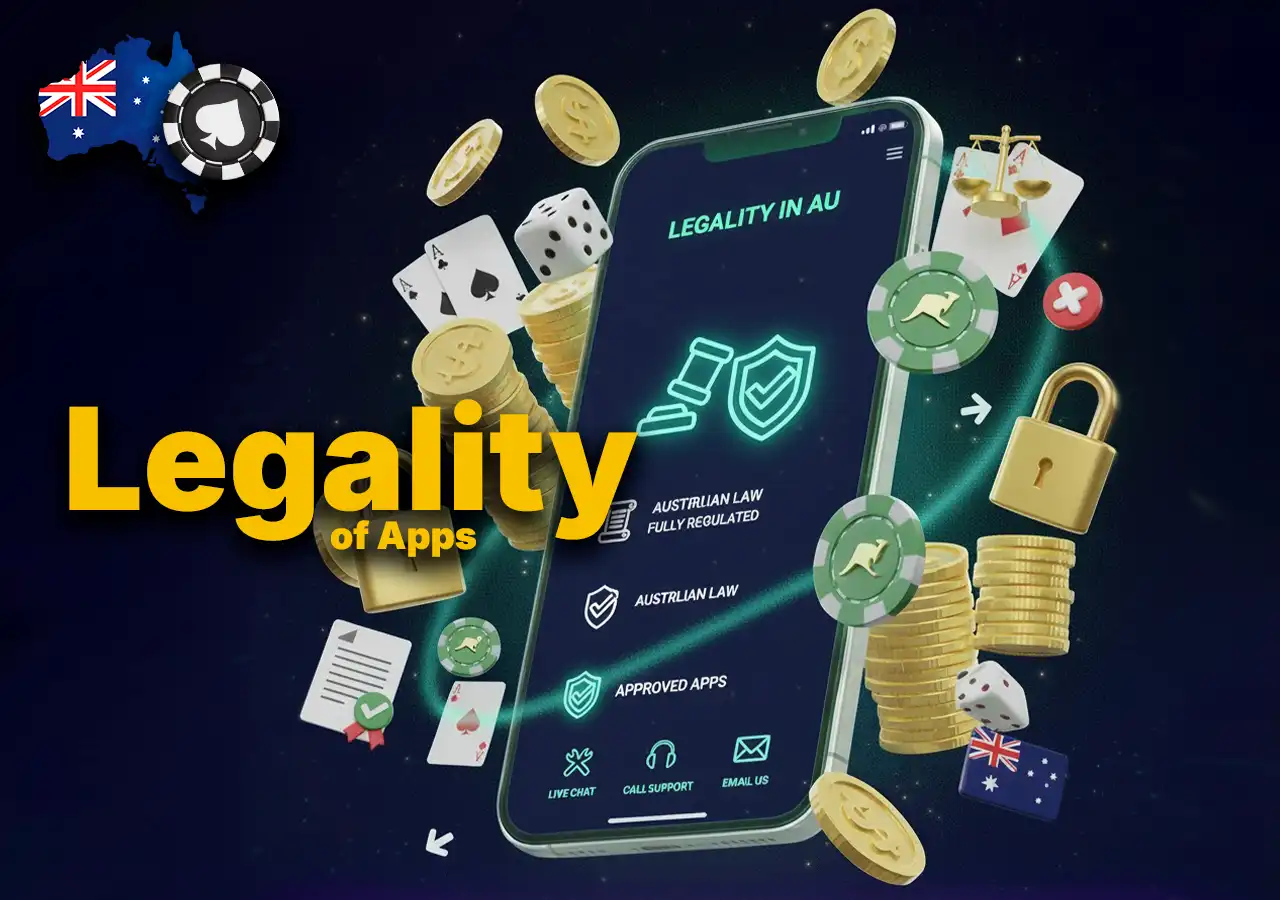 Legality of Gambling Apps in Australia – Fully Licensed and Regulated