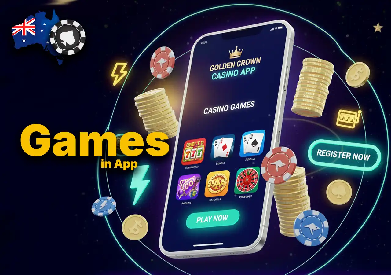 Casino Games Available in the Golden Crown