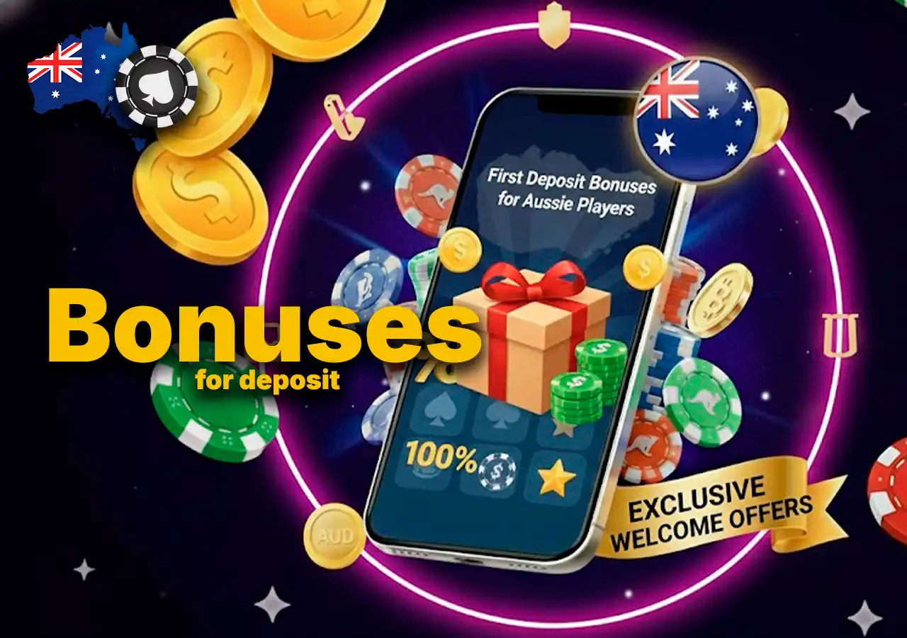 First deposit bonuses for Australian casino players