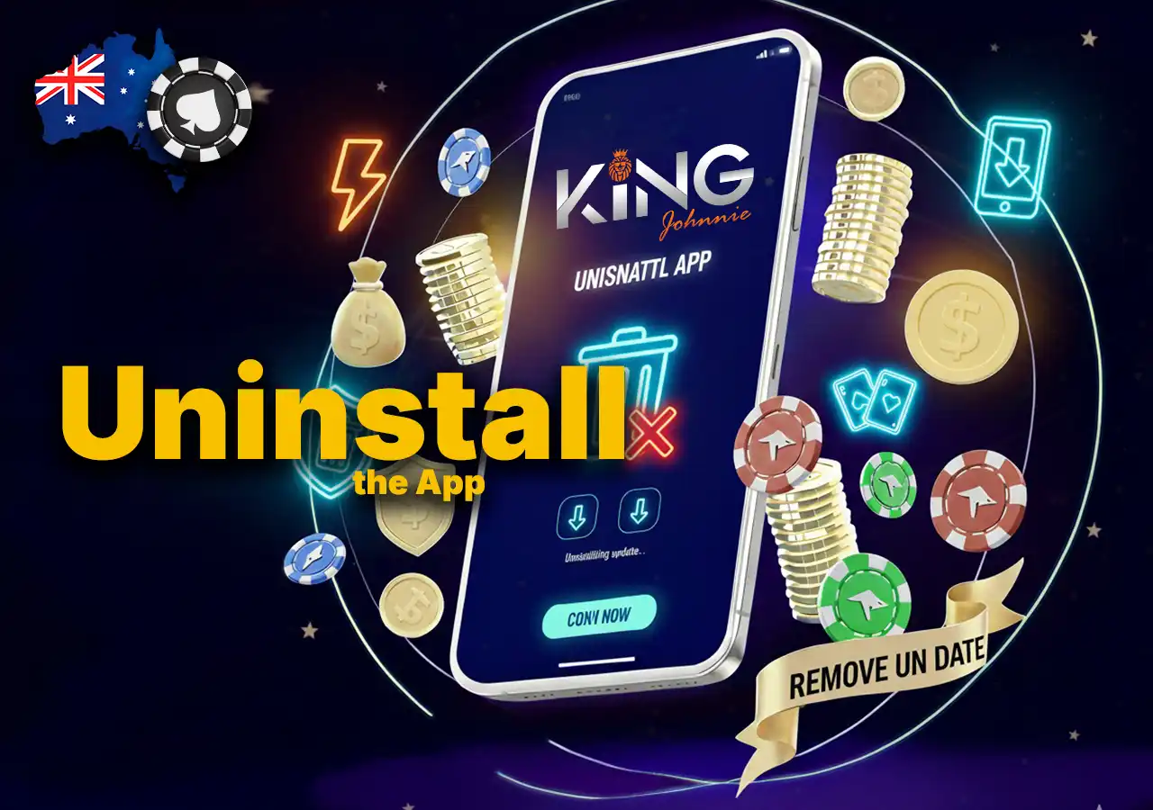 How to Uninstall King Johnnie App from Your Device
